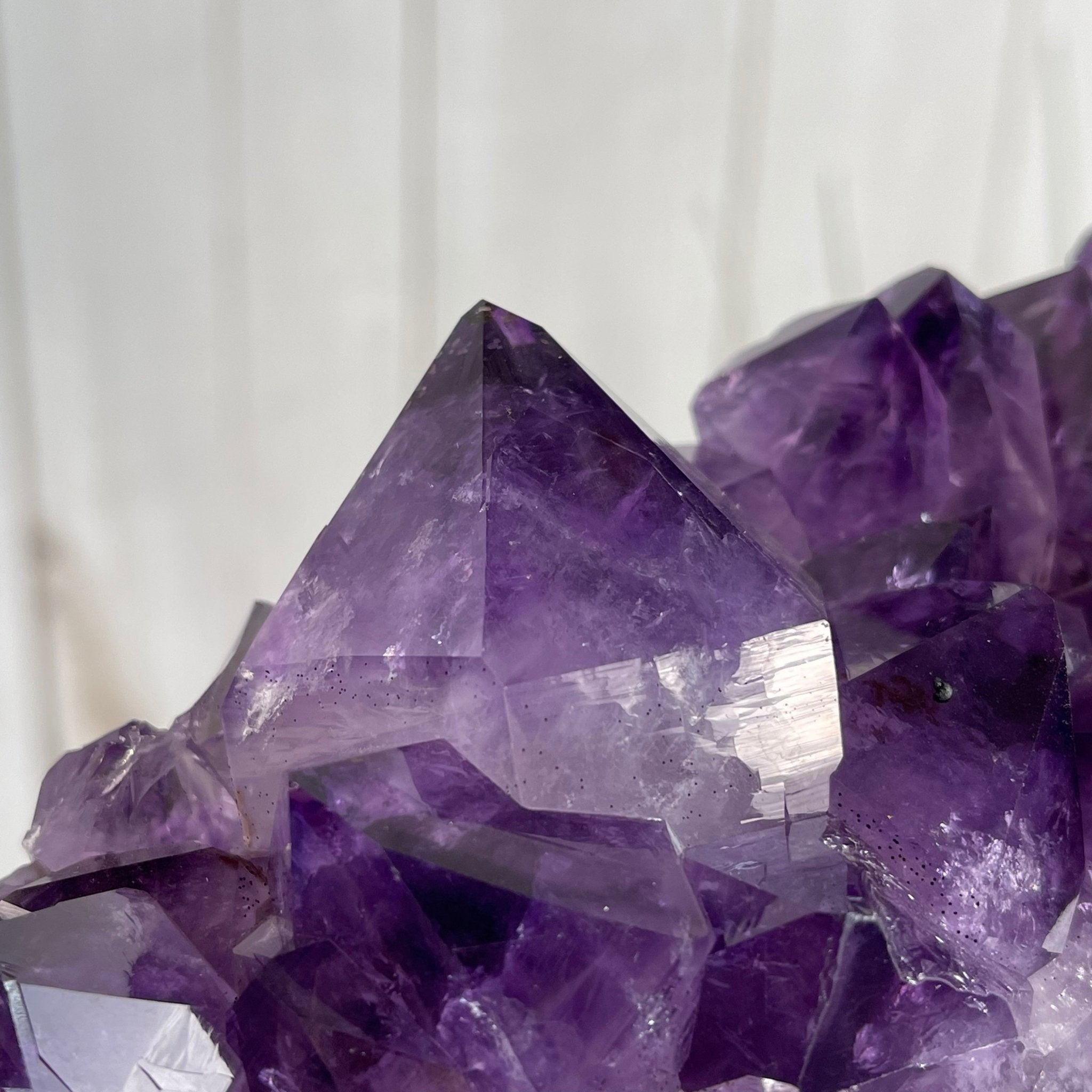 Super Quality Brazilian Amethyst Crystal Portal on a Tall Rotating Stand, 66.8 lbs & 61.9" tall Model #5604-0106 by Brazil Gems - Brazil GemsBrazil GemsSuper Quality Brazilian Amethyst Crystal Portal on a Tall Rotating Stand, 66.8 lbs & 61.9" tall Model #5604-0106 by Brazil GemsPortals on Rotating Bases5604-0106