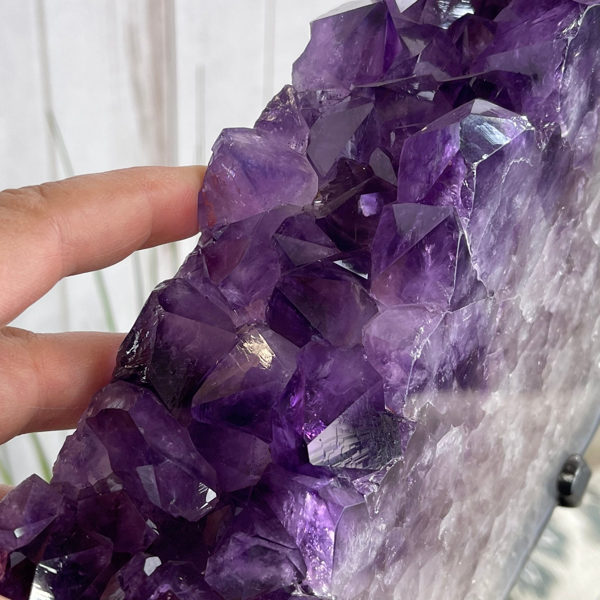 Super Quality Brazilian Amethyst Crystal Portal on a Tall Rotating Stand, 66.8 lbs & 61.9" tall Model #5604-0106 by Brazil Gems - Brazil GemsBrazil GemsSuper Quality Brazilian Amethyst Crystal Portal on a Tall Rotating Stand, 66.8 lbs & 61.9" tall Model #5604-0106 by Brazil GemsPortals on Rotating Bases5604-0106