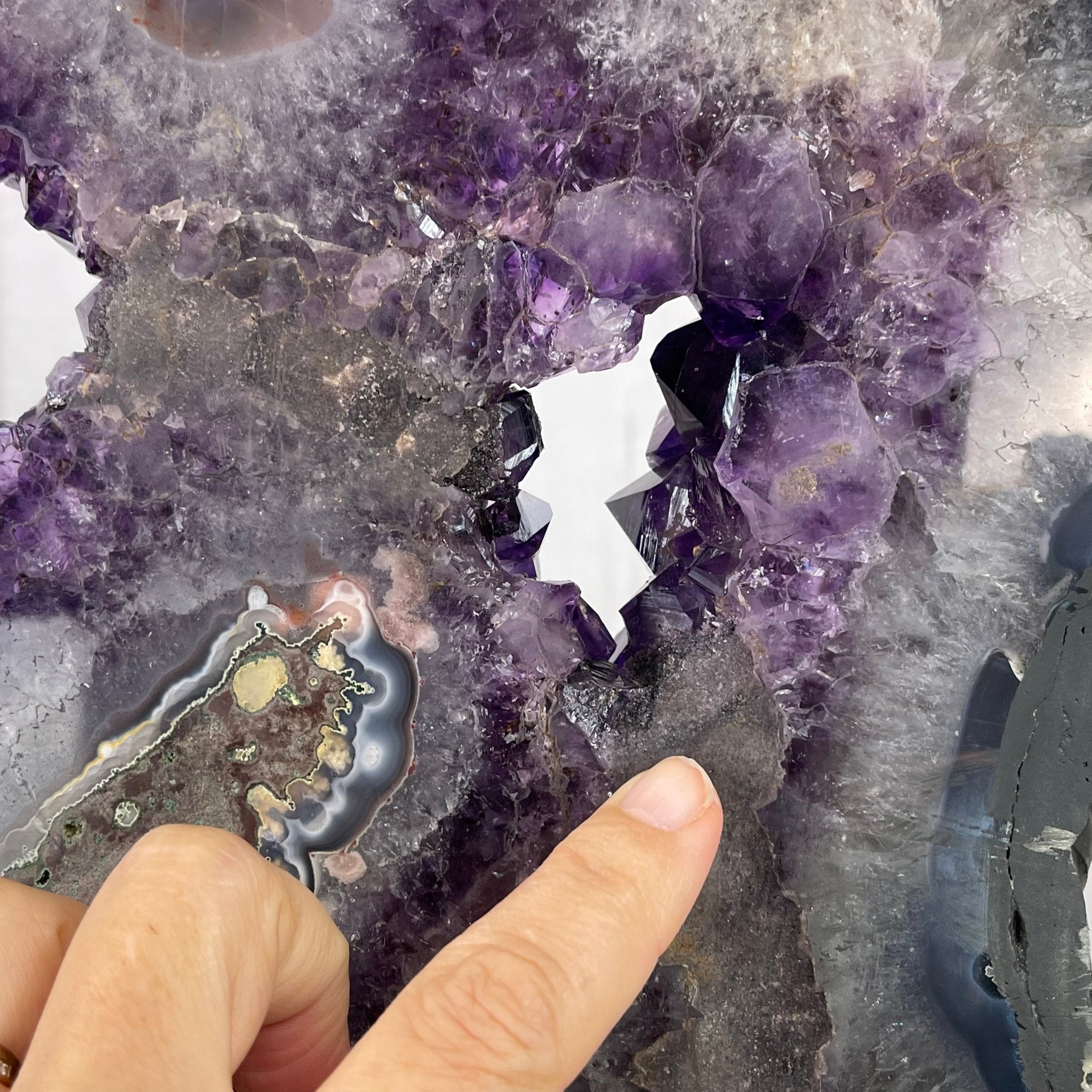 Super Quality Brazilian Amethyst Crystal Portal on a Tall Rotating Stand, 82.2 lbs & 67.25" tall Model #5604-0108 by Brazil Gems - Brazil GemsBrazil GemsSuper Quality Brazilian Amethyst Crystal Portal on a Tall Rotating Stand, 82.2 lbs & 67.25" tall Model #5604-0108 by Brazil GemsPortals on Rotating Bases5604-0108