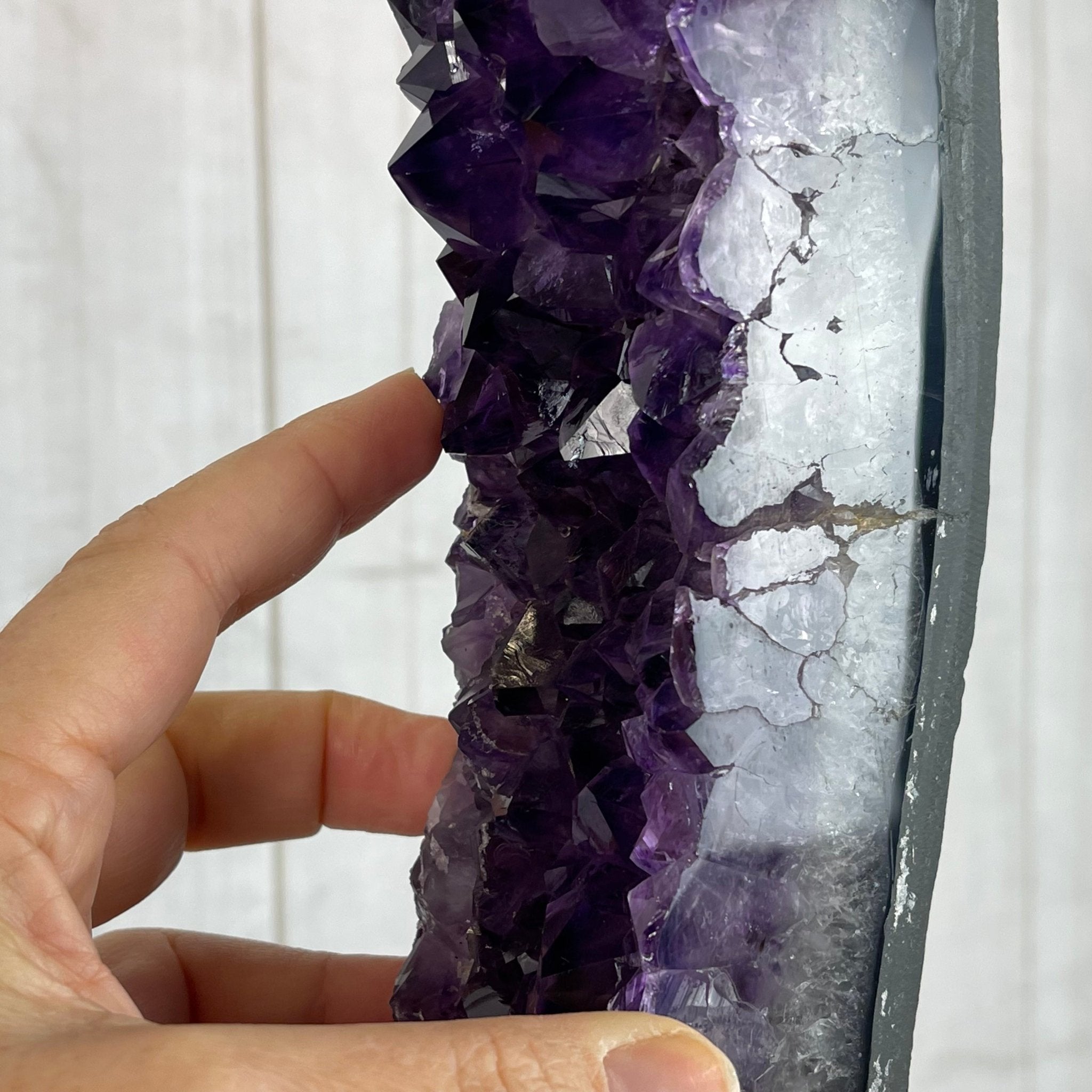 Super Quality Brazilian Amethyst Crystal Portal on a Tall Rotating Stand, 82.2 lbs & 67.25" tall Model #5604-0108 by Brazil Gems - Brazil GemsBrazil GemsSuper Quality Brazilian Amethyst Crystal Portal on a Tall Rotating Stand, 82.2 lbs & 67.25" tall Model #5604-0108 by Brazil GemsPortals on Rotating Bases5604-0108