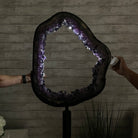 Super Quality Brazilian Amethyst Crystal Portal on a Tall Rotating Stand, 83.8 lbs & 70.7" tall Model #5604-0095 by Brazil Gems - Brazil GemsBrazil GemsSuper Quality Brazilian Amethyst Crystal Portal on a Tall Rotating Stand, 83.8 lbs & 70.7" tall Model #5604-0095 by Brazil GemsPortals on Rotating Bases5604-0095