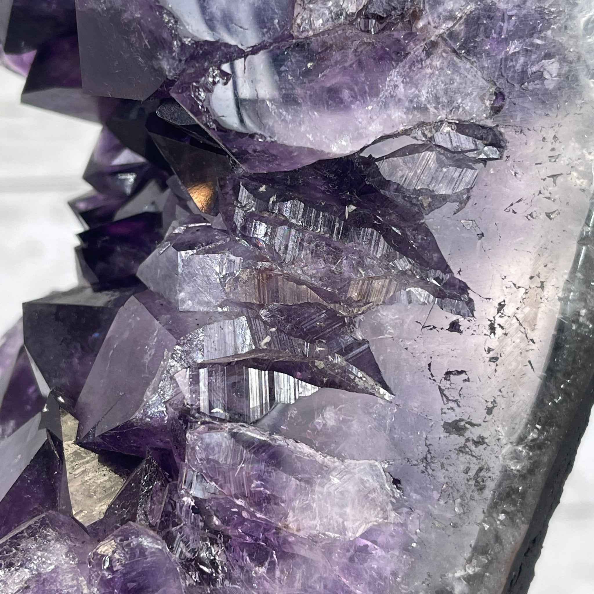 Super Quality Brazilian Amethyst Crystal Portal on a Tall Rotating Stand, 83.8 lbs & 70.7" tall Model #5604-0095 by Brazil Gems - Brazil GemsBrazil GemsSuper Quality Brazilian Amethyst Crystal Portal on a Tall Rotating Stand, 83.8 lbs & 70.7" tall Model #5604-0095 by Brazil GemsPortals on Rotating Bases5604-0095