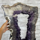 Super Quality Brazilian Amethyst Crystal Portal on a Tall Rotating Stand, 86 lbs & 69.75" tall Model #5604-0096 by Brazil Gems - Brazil GemsBrazil GemsSuper Quality Brazilian Amethyst Crystal Portal on a Tall Rotating Stand, 86 lbs & 69.75" tall Model #5604-0096 by Brazil GemsPortals on Rotating Bases5604-0096