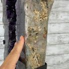 Super Quality Brazilian Amethyst Crystal Portal on a Tall Rotating Stand, 86 lbs & 69.75" tall Model #5604-0096 by Brazil Gems - Brazil GemsBrazil GemsSuper Quality Brazilian Amethyst Crystal Portal on a Tall Rotating Stand, 86 lbs & 69.75" tall Model #5604-0096 by Brazil GemsPortals on Rotating Bases5604-0096