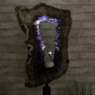 Super Quality Brazilian Amethyst Crystal Portal on a Tall Rotating Stand, 86 lbs & 69.75" tall Model #5604-0096 by Brazil Gems - Brazil GemsBrazil GemsSuper Quality Brazilian Amethyst Crystal Portal on a Tall Rotating Stand, 86 lbs & 69.75" tall Model #5604-0096 by Brazil GemsPortals on Rotating Bases5604-0096