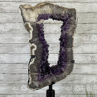 Super Quality Brazilian Amethyst Crystal Portal on a Tall Rotating Stand, 86 lbs & 69.75" tall Model #5604-0096 by Brazil Gems - Brazil GemsBrazil GemsSuper Quality Brazilian Amethyst Crystal Portal on a Tall Rotating Stand, 86 lbs & 69.75" tall Model #5604-0096 by Brazil GemsPortals on Rotating Bases5604-0096