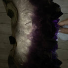 Super Quality Brazilian Amethyst Crystal Portal on a Tall Rotating Stand, 86 lbs & 69.75" tall Model #5604-0096 by Brazil Gems - Brazil GemsBrazil GemsSuper Quality Brazilian Amethyst Crystal Portal on a Tall Rotating Stand, 86 lbs & 69.75" tall Model #5604-0096 by Brazil GemsPortals on Rotating Bases5604-0096