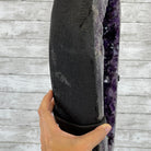 Super Quality Brazilian Amethyst Crystal Portal on a Tall Rotating Stand, 97 lbs & 71" tall Model #5604-0097 by Brazil Gems - Brazil GemsBrazil GemsSuper Quality Brazilian Amethyst Crystal Portal on a Tall Rotating Stand, 97 lbs & 71" tall Model #5604-0097 by Brazil GemsPortals on Rotating Bases5604-0097