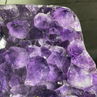 Super Quality Brazilian Amethyst Geode Side Table, 38.6 lbs, 23.75" tall on a metal base #1384-0028 by Brazil Gems - Brazil GemsBrazil GemsSuper Quality Brazilian Amethyst Geode Side Table, 38.6 lbs, 23.75" tall on a metal base #1384-0028 by Brazil GemsTables: Side1384-0028