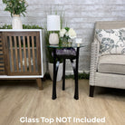 Super Quality Brazilian Amethyst Geode Side Table, 41.1 lbs, 23.75" tall on a metal base #1384-0029 by Brazil Gems - Brazil GemsBrazil GemsSuper Quality Brazilian Amethyst Geode Side Table, 41.1 lbs, 23.75" tall on a metal base #1384-0029 by Brazil GemsTables: Side1384-0029