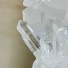 Super Quality Clear Quartz Cluster, Metal Stand, 33.7 lbs & 15.7" Tall 5495 - 0099 - Brazil GemsBrazil GemsSuper Quality Clear Quartz Cluster, Metal Stand, 33.7 lbs & 15.7" Tall 5495 - 0099Clusters on Fixed Bases5495 - 0099
