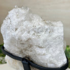 Super Quality Clear Quartz Cluster, Metal Stand, 3.5 lbs & 8.2" Tall 5495 - 0084 - Brazil GemsBrazil GemsSuper Quality Clear Quartz Cluster, Metal Stand, 3.5 lbs & 8.2" Tall 5495 - 0084Clusters on Fixed Bases5495 - 0084