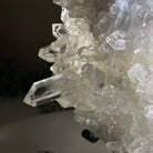 Super Quality Clear Quartz Cluster, Metal Stand, 4 lbs & 9.6" Tall 5495 - 0086 - Brazil GemsBrazil GemsSuper Quality Clear Quartz Cluster, Metal Stand, 4 lbs & 9.6" Tall 5495 - 0086Clusters on Fixed Bases5495 - 0086