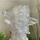Super Quality Clear Quartz Cluster, Metal Stand, 4 lbs & 9.6" Tall 5495 - 0086 - Brazil GemsBrazil GemsSuper Quality Clear Quartz Cluster, Metal Stand, 4 lbs & 9.6" Tall 5495 - 0086Clusters on Fixed Bases5495 - 0086