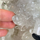 Super Quality Clear Quartz Cluster, Metal Stand, 4 lbs & 9.6" Tall 5495 - 0086 - Brazil GemsBrazil GemsSuper Quality Clear Quartz Cluster, Metal Stand, 4 lbs & 9.6" Tall 5495 - 0086Clusters on Fixed Bases5495 - 0086