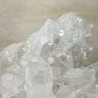 Super Quality Clear Quartz Cluster, Metal Stand, 5.2 lbs & 8.9" Tall 5495 - 0095 - Brazil GemsBrazil GemsSuper Quality Clear Quartz Cluster, Metal Stand, 5.2 lbs & 8.9" Tall 5495 - 0095Clusters on Fixed Bases5495 - 0095