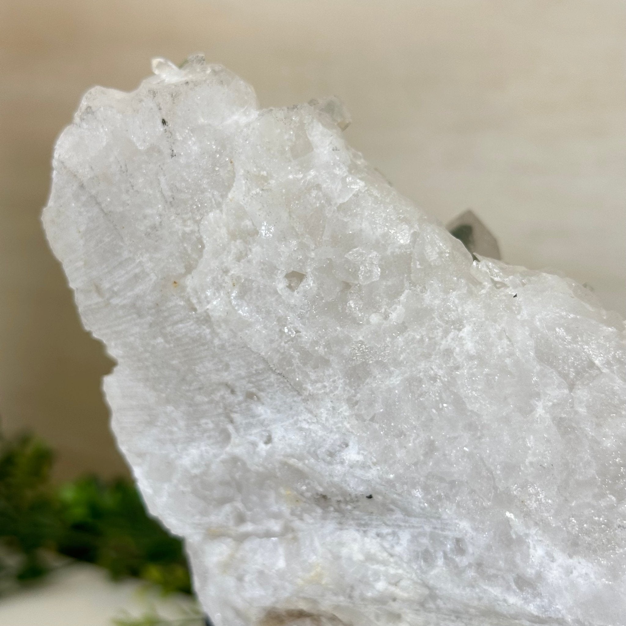 Super Quality Clear Quartz Cluster, Metal Stand, 5.2 lbs & 8.9" Tall 5495 - 0095 - Brazil GemsBrazil GemsSuper Quality Clear Quartz Cluster, Metal Stand, 5.2 lbs & 8.9" Tall 5495 - 0095Clusters on Fixed Bases5495 - 0095