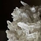 Super Quality Clear Quartz Cluster, Metal Stand, 84.5 lbs & 26.7" Tall 5495 - 0103 - Brazil GemsBrazil GemsSuper Quality Clear Quartz Cluster, Metal Stand, 84.5 lbs & 26.7" Tall 5495 - 0103Clusters on Fixed Bases5495 - 0103