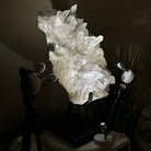 Super Quality Clear Quartz Cluster, Metal Stand, 84.5 lbs & 26.7" Tall 5495 - 0103 - Brazil GemsBrazil GemsSuper Quality Clear Quartz Cluster, Metal Stand, 84.5 lbs & 26.7" Tall 5495 - 0103Clusters on Fixed Bases5495 - 0103