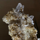 Super Quality Clear Quartz Cluster on a Rotating Metal Base, 11.7 lbs & 18" Tall 5495R - 004 - Brazil GemsBrazil GemsSuper Quality Clear Quartz Cluster on a Rotating Metal Base, 11.7 lbs & 18" Tall 5495R - 004Clusters on Rotating Bases5495R - 004