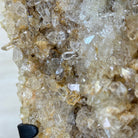 Super Quality Clear Quartz Cluster on a Rotating Metal Base, 11.7 lbs & 18" Tall 5495R - 004 - Brazil GemsBrazil GemsSuper Quality Clear Quartz Cluster on a Rotating Metal Base, 11.7 lbs & 18" Tall 5495R - 004Clusters on Rotating Bases5495R - 004