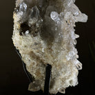 Super Quality Clear Quartz Cluster on a Rotating Metal Base, 26.5 lbs & 20.1" Tall 5495R - 005 - Brazil GemsBrazil GemsSuper Quality Clear Quartz Cluster on a Rotating Metal Base, 26.5 lbs & 20.1" Tall 5495R - 005Clusters on Rotating Bases5495R - 005