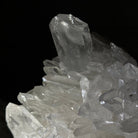 Super Quality Clear Quartz Crystal Cluster, metal base, 8.4 lbs & 11.1" Tall #5495-0077 by Brazil Gems® - Brazil GemsBrazil GemsSuper Quality Clear Quartz Crystal Cluster, metal base, 8.4 lbs & 11.1" Tall #5495-0077 by Brazil Gems®Clusters on Fixed Bases5495-0077