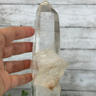 Super Quality Clear Quartz Point on a Metal Stand, 3 lbs & 12.1" Tall #3121CQ-003 - Brazil GemsBrazil GemsSuper Quality Clear Quartz Point on a Metal Stand, 3 lbs & 12.1" Tall #3121CQ-003Crystal Points3121CQ-003