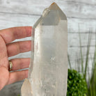 Super Quality Clear Quartz Point on a Metal Stand, 5.5 lbs & 13.5" Tall #3121CQ-008 - Brazil GemsBrazil GemsSuper Quality Clear Quartz Point on a Metal Stand, 5.5 lbs & 13.5" Tall #3121CQ-008Crystal Points3121CQ-008