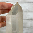 Super Quality Clear Quartz Point on a Metal Stand, 5.5 lbs & 13.5" Tall #3121CQ-008 - Brazil GemsBrazil GemsSuper Quality Clear Quartz Point on a Metal Stand, 5.5 lbs & 13.5" Tall #3121CQ-008Crystal Points3121CQ-008