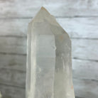 Super Quality Clear Quartz Point on a Metal Stand, 5.5 lbs & 13.5" Tall #3121CQ-008 - Brazil GemsBrazil GemsSuper Quality Clear Quartz Point on a Metal Stand, 5.5 lbs & 13.5" Tall #3121CQ-008Crystal Points3121CQ-008