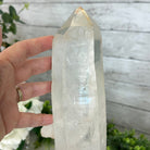 Super Quality Clear Quartz Point on a Metal Stand, 5.5 lbs & 13.5" Tall #3121CQ-008 - Brazil GemsBrazil GemsSuper Quality Clear Quartz Point on a Metal Stand, 5.5 lbs & 13.5" Tall #3121CQ-008Crystal Points3121CQ-008