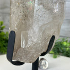 Super Quality Clear Quartz Point on a Metal Stand, 6 lbs & 9.1" Tall #3121CQ-009 - Brazil GemsBrazil GemsSuper Quality Clear Quartz Point on a Metal Stand, 6 lbs & 9.1" Tall #3121CQ-009Crystal Points3121CQ-009