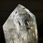 Super Quality Clear Quartz Point on a Metal Stand, 6 lbs & 9.1" Tall #3121CQ-009 - Brazil GemsBrazil GemsSuper Quality Clear Quartz Point on a Metal Stand, 6 lbs & 9.1" Tall #3121CQ-009Crystal Points3121CQ-009