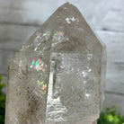 Super Quality Clear Quartz Point on a Metal Stand, 6 lbs & 9.1" Tall #3121CQ-009 - Brazil GemsBrazil GemsSuper Quality Clear Quartz Point on a Metal Stand, 6 lbs & 9.1" Tall #3121CQ-009Crystal Points3121CQ-009