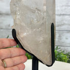 Super Quality Clear Quartz Point on a Metal Stand, 7.9 lbs & 11.4" Tall #3121CQ-010 - Brazil GemsBrazil GemsSuper Quality Clear Quartz Point on a Metal Stand, 7.9 lbs & 11.4" Tall #3121CQ-010Crystal Points3121CQ-010