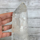 Super Quality Clear Quartz Point on a Metal Stand, 8.9 lbs & 14.9" Tall #3121CQ-011 - Brazil GemsBrazil GemsSuper Quality Clear Quartz Point on a Metal Stand, 8.9 lbs & 14.9" Tall #3121CQ-011Crystal Points3121CQ-011