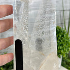 Super Quality Clear Quartz Point on a Metal Stand, 8.9 lbs & 14.9" Tall #3121CQ-011 - Brazil GemsBrazil GemsSuper Quality Clear Quartz Point on a Metal Stand, 8.9 lbs & 14.9" Tall #3121CQ-011Crystal Points3121CQ-011