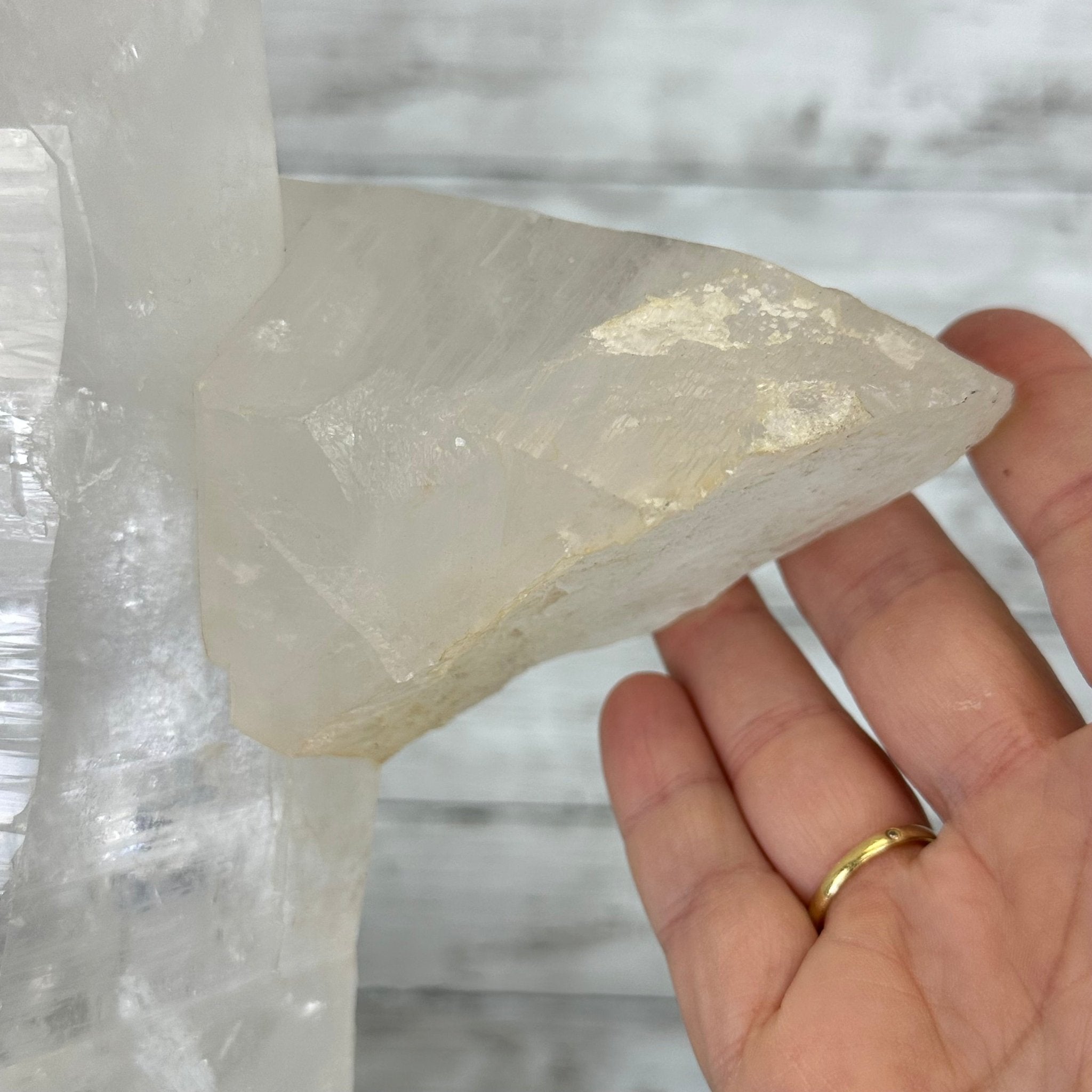 Super Quality Clear Quartz Point on a Rotating Stand, 15.9 lbs & 17.8" Tall #3120CQ-003 - Brazil GemsBrazil GemsSuper Quality Clear Quartz Point on a Rotating Stand, 15.9 lbs & 17.8" Tall #3120CQ-003Crystal Points3120CQ-003