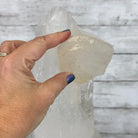 Super Quality Clear Quartz Point on a Rotating Stand, 15.9 lbs & 17.8" Tall #3120CQ-003 - Brazil GemsBrazil GemsSuper Quality Clear Quartz Point on a Rotating Stand, 15.9 lbs & 17.8" Tall #3120CQ-003Crystal Points3120CQ-003