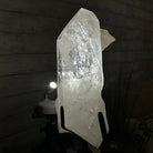 Super Quality Clear Quartz Point on a Rotating Stand, 15.9 lbs & 17.8" Tall #3120CQ-003 - Brazil GemsBrazil GemsSuper Quality Clear Quartz Point on a Rotating Stand, 15.9 lbs & 17.8" Tall #3120CQ-003Crystal Points3120CQ-003