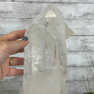 Super Quality Clear Quartz Point on a Rotating Stand, 15.9 lbs & 17.8" Tall #3120CQ-003 - Brazil GemsBrazil GemsSuper Quality Clear Quartz Point on a Rotating Stand, 15.9 lbs & 17.8" Tall #3120CQ-003Crystal Points3120CQ-003