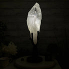 Super Quality Clear Quartz Point on a Rotating Stand, 16.5 lbs & 21.6" Tall #3120CQ-004 - Brazil GemsBrazil GemsSuper Quality Clear Quartz Point on a Rotating Stand, 16.5 lbs & 21.6" Tall #3120CQ-004Crystal Points3120CQ-004