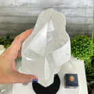 Super Quality Clear Quartz Point on a Rotating Stand, 16.5 lbs & 21.6" Tall #3120CQ-004 - Brazil GemsBrazil GemsSuper Quality Clear Quartz Point on a Rotating Stand, 16.5 lbs & 21.6" Tall #3120CQ-004Crystal Points3120CQ-004