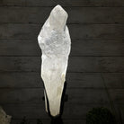 Super Quality Clear Quartz Point on a Rotating Stand, 16.5 lbs & 21.6" Tall #3120CQ-004 - Brazil GemsBrazil GemsSuper Quality Clear Quartz Point on a Rotating Stand, 16.5 lbs & 21.6" Tall #3120CQ-004Crystal Points3120CQ-004
