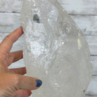 Super Quality Clear Quartz Point on a Rotating Stand, 16.5 lbs & 21.6" Tall #3120CQ-004 - Brazil GemsBrazil GemsSuper Quality Clear Quartz Point on a Rotating Stand, 16.5 lbs & 21.6" Tall #3120CQ-004Crystal Points3120CQ-004