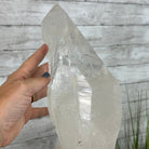 Super Quality Clear Quartz Point on a Rotating Stand, 16.5 lbs & 21.6" Tall #3120CQ-004 - Brazil GemsBrazil GemsSuper Quality Clear Quartz Point on a Rotating Stand, 16.5 lbs & 21.6" Tall #3120CQ-004Crystal Points3120CQ-004