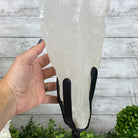 Super Quality Clear Quartz Point on a Rotating Stand, 16.5 lbs & 21.6" Tall #3120CQ-004 - Brazil GemsBrazil GemsSuper Quality Clear Quartz Point on a Rotating Stand, 16.5 lbs & 21.6" Tall #3120CQ-004Crystal Points3120CQ-004