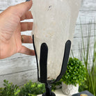 Super Quality Clear Quartz Point on a Rotating Stand, 16.5 lbs & 21.6" Tall #3120CQ-004 - Brazil GemsBrazil GemsSuper Quality Clear Quartz Point on a Rotating Stand, 16.5 lbs & 21.6" Tall #3120CQ-004Crystal Points3120CQ-004