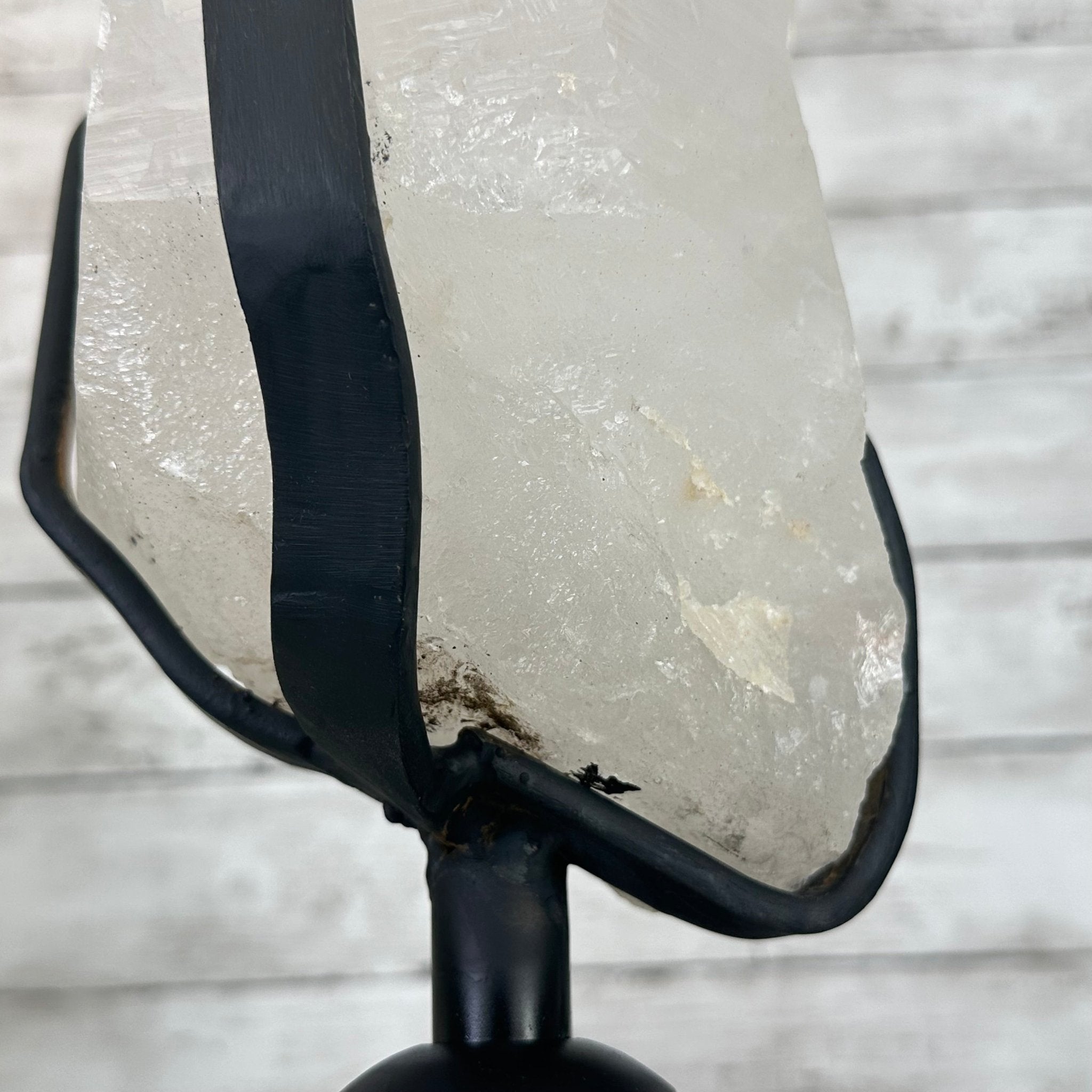 Super Quality Clear Quartz Point on a Rotating Stand, 28.9 lbs & 25.4" Tall #3120CQ-006 - Brazil GemsBrazil GemsSuper Quality Clear Quartz Point on a Rotating Stand, 28.9 lbs & 25.4" Tall #3120CQ-006Crystal Points3120CQ-006